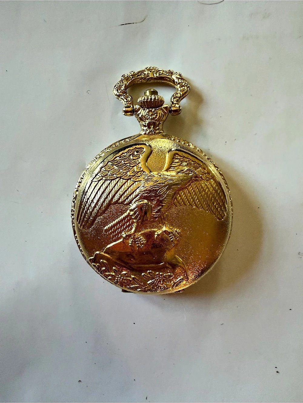 JACMOR Gold-Tone Pocket Watch